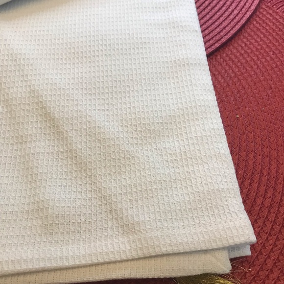 100% Cotton Set of 3 Kitchen Towels. “My favourite colour is Red” - Picture 8 of 8